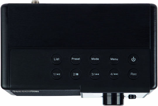 TELESTAR DIRA M11i+ Tischplatte Radio Elektrisch DAB+ mit Bluetooth Schwarz