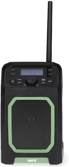 Imperial DABMAN OR 5 Portable Rechargeable Radio DAB+ with Bluetooth and USB Black