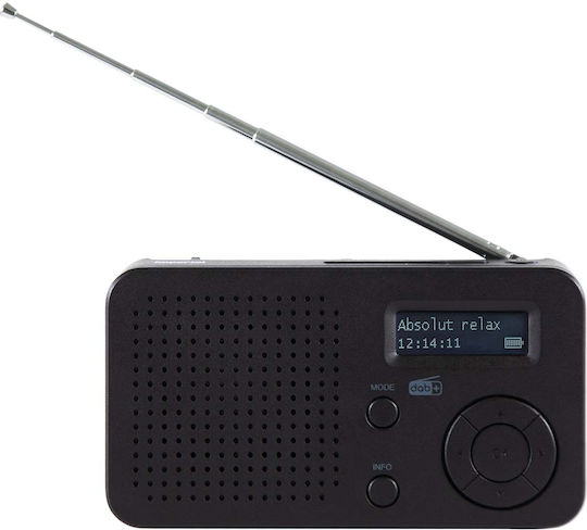 Imperial DABMAN 17 Portable Rechargeable Radio DAB+ with Bluetooth and USB Black
