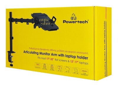 Powertech Powertech Computer Monitor Ständer bis 32" mit Verlängerungsarm (PT-1570)