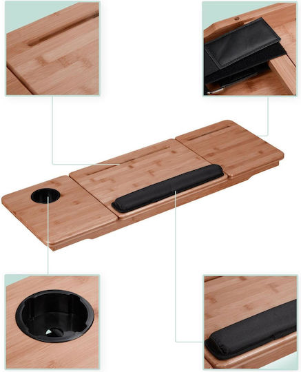 Relaxdays Βάση Στήριξης για Laptop Natural / Black 10053055