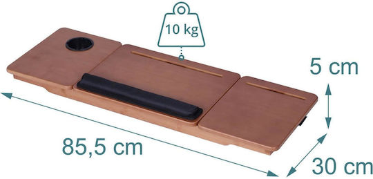 Relaxdays Βάση Στήριξης για Laptop Natural / Black 10053055
