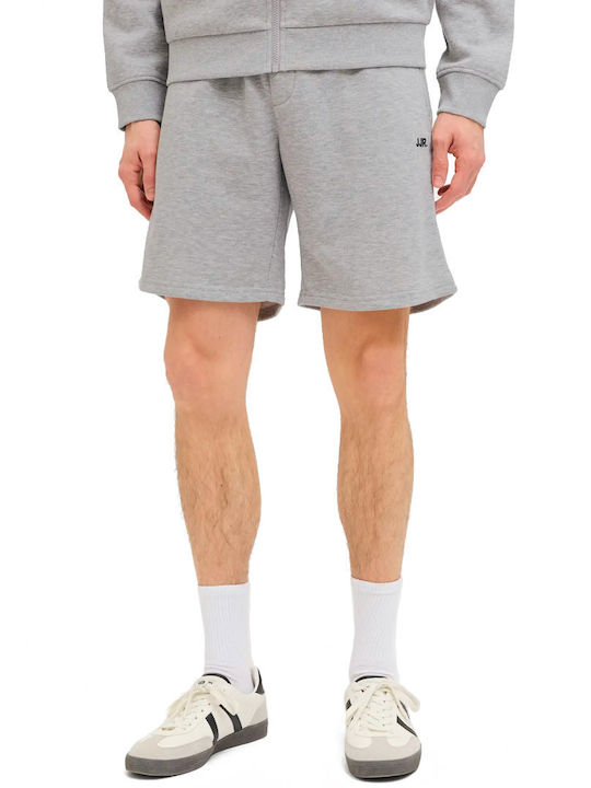 Αθλητική Ανδρική Βερμούδα Light Grey Melange