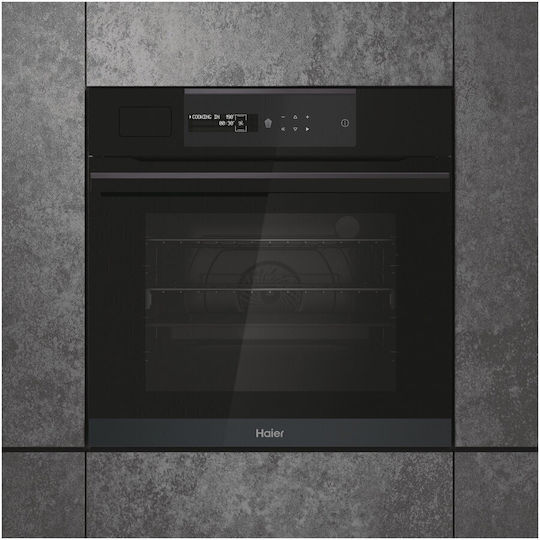 Haier Φούρνος άνω Πάγκου 70lt Π59.5εκ. Multicolor Black