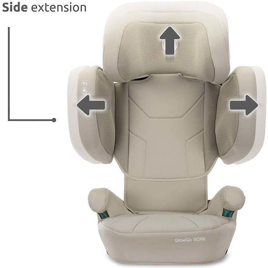 Lorelli GrowGo Καθισματάκι Αυτοκινήτου High-back Booster i-Size με Isofix Pink