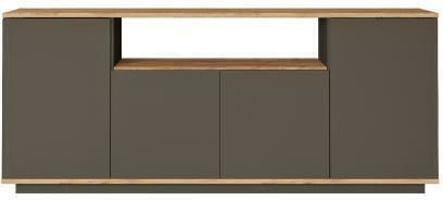 Мебели за съхранение Clack дървен Anthracite/Pine 180x44.5x75см