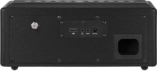 TELESTAR DIRA S21i+ Επιτραπέζιο Ραδιόφωνο Ρεύματος DAB+ με Bluetooth και USB Μαύρο