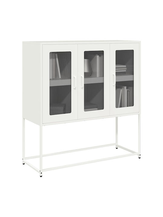 Мебели за съхранение от метал Olive Green 100.5x39x107см