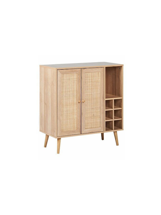 Sideboard Berwyn 2391 Wooden Ανοιχτό Χρώμα Ξύλου, Πεύκο 83x39x89cm