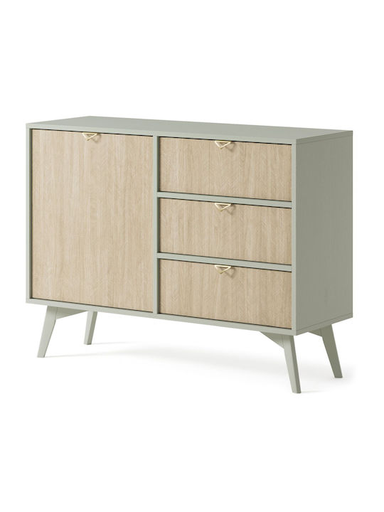 Мебели за съхранение с чекмеджета Eucalyptus-beige 106x81x38см