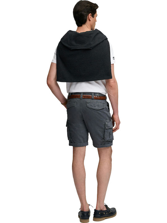 Superdry Core Мъжки Карго Бермуди Magma Slate Grey