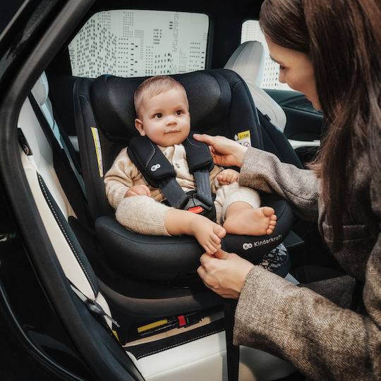 Kinderkraft I-360 2 Plus Car Seat i-Size with Isofix Black