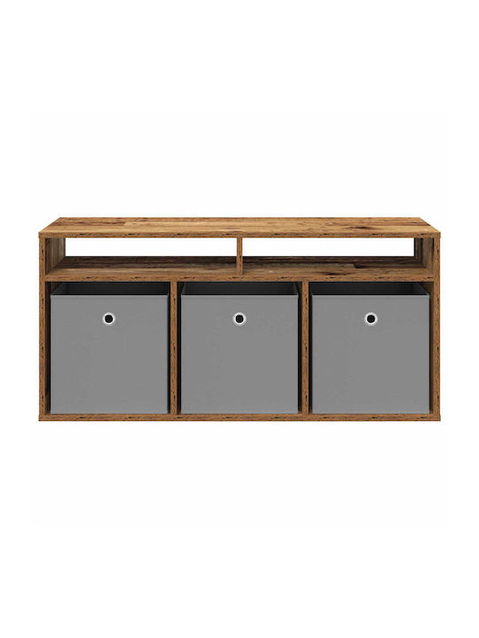 Brown Bookcase 102x32x48.5cm