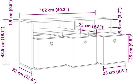 Mobilier TV Maro L102xA32xÎ48.5cm