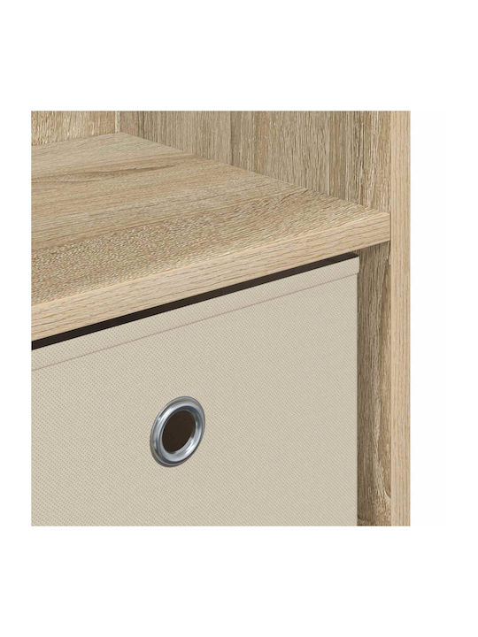Βιβλιοθήκη Δρύς Sonoma 102x32x73.5εκ.