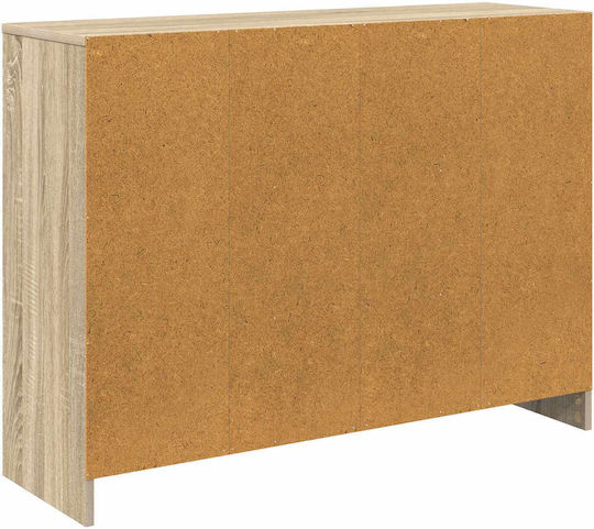 Bücherregal Eiche Sonoma 102x32x73,5cm