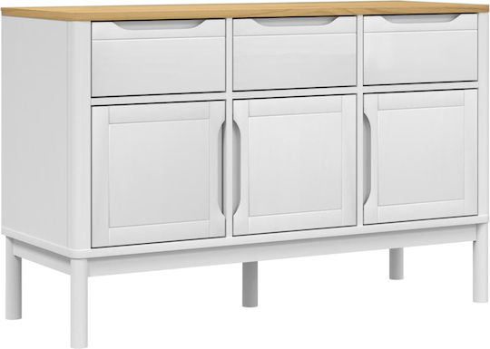 Μπουφές από Μασίφ Ξύλο με Συρτάρια 114x43x74cm Μπουφές από Μασίφ Ξύλο με Συρτάρια 114x43x74cm