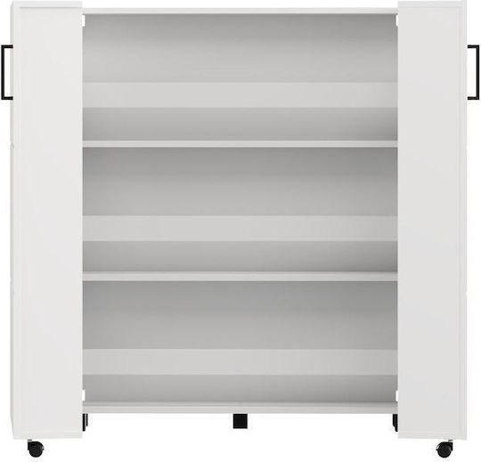 Organizatoare Pantofi Din Lemn 92x33x113cm