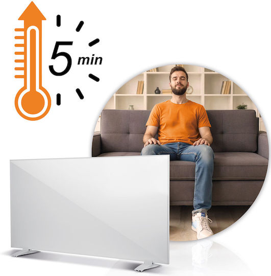 Berdsen Πάνελ Υπέρυθρης Θέρμανσης Δαπέδου 720W Λευκό 120x60cm