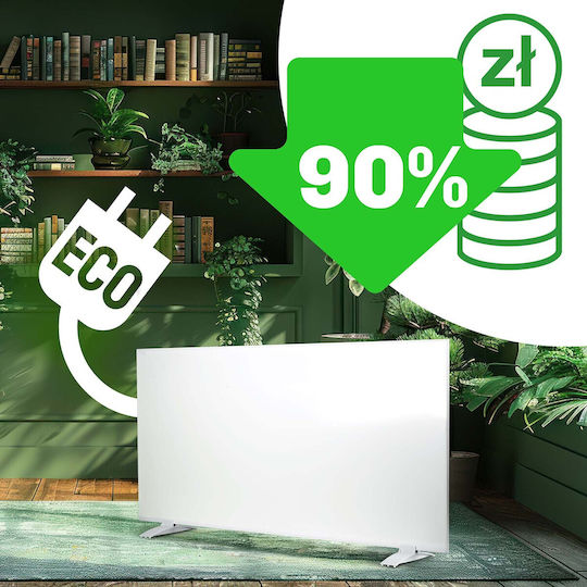 Berdsen Πάνελ Υπέρυθρης Θέρμανσης Δαπέδου 720W Λευκό 120x60cm