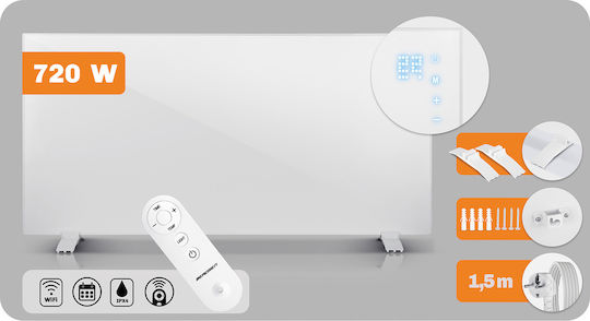 Berdsen Панел Инфрачервено Отопление Подов 720W Бял 120x60cm
