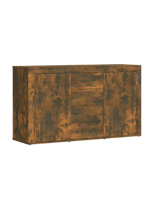 Bufet cu Sertare Stejar afumat 120x36x69cm