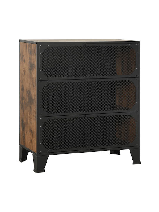 Bufet din Lemn & Metal Maro 72x36x82cm