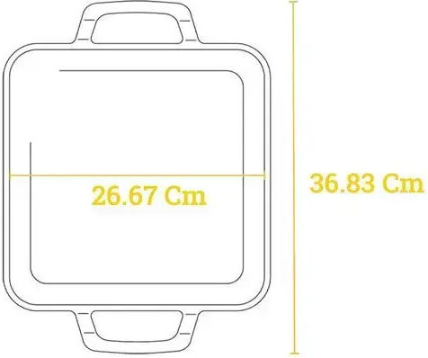 Lodge Тиган от Чугун с Незалепващо Покритие 28cm