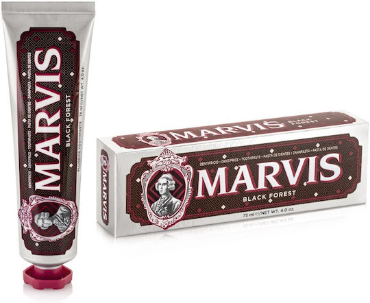 Marvis Black Forest Mint Οδοντόκρεμα για Ουλίτιδα , Πλάκα & Τερηδόνα 75ml