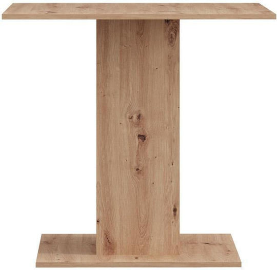 Capua Dining Table Wooden Artisan Oak 80x80x76cm