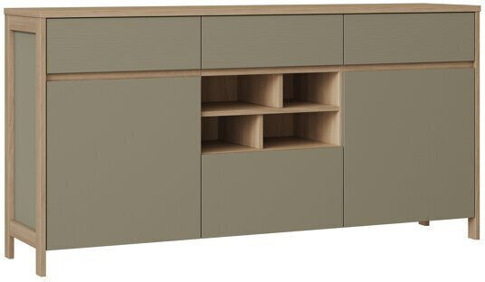 Μπουφές Fermaru 104 Ξύλινος με Συρτάρια 39x85x164cm