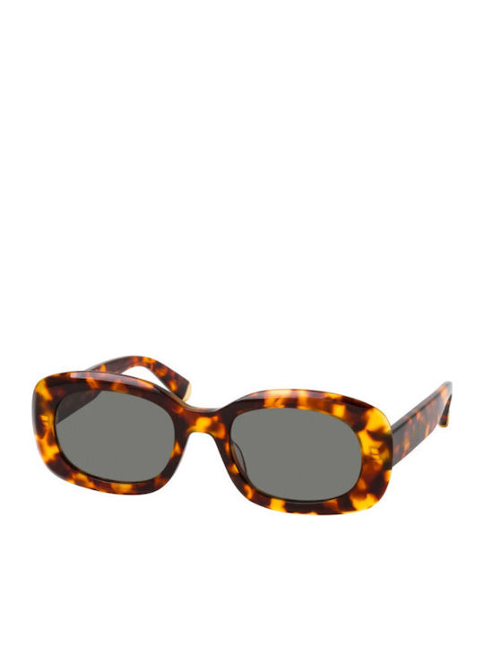 Stella McCartney Sonnenbrillen Braune mit Horn umrandeten Rahmen Stella McCartney Sonnenbrillen Braune mit Horn umrandeten Rahmen