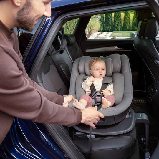 Kinderkraft I-Guard Airflow Столче за Кола i-Размер с Isofix Черен