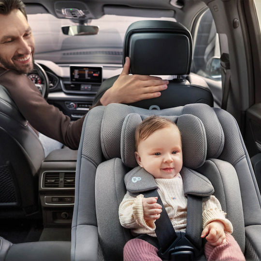 Kinderkraft I-Guard Airflow Столче за Кола i-Размер с Isofix Черен