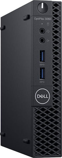 Dell Optiplex 3060 Micro Refurbished Grade A (Core i3-8100T/8GB/128GB SSD + 64GB SSD/W11 Pro)