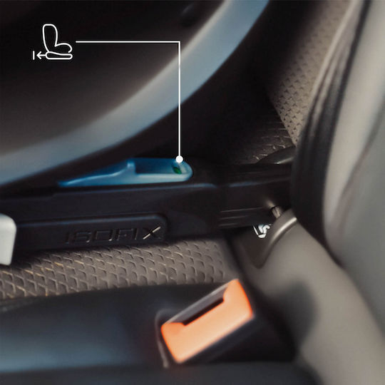 Kinderkraft I-Guard Airflow PRO Столче за Кола i-Размер с Isofix Черен 0-18 кг