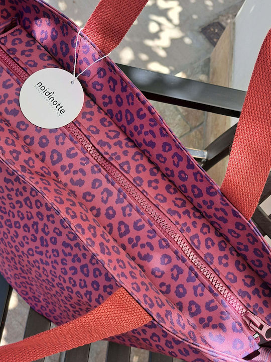 Noidinotte Fabric Beach Bag Red