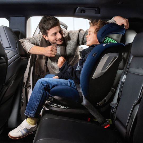 Kinderkraft I-Grow 2 Plus Καθισματάκι Αυτοκινήτου i-Size με Isofix Green