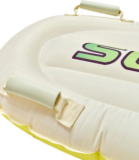 Sunnylife Kids Surf Mat Pool Party Cream Charcoal Beige 9339296072905