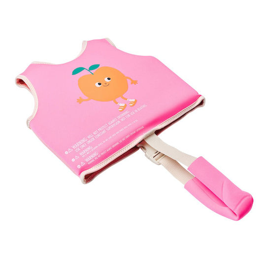 Sunnylife Swimming Vest Poppy Peach Neon Pink