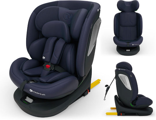 Kinderkraft I-Grow 2 PLUS Καθισματάκι Αυτοκινήτου i-Size με Isofix Blue