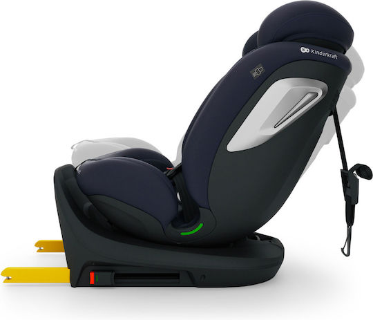 Kinderkraft I-Grow 2 PLUS Καθισματάκι Αυτοκινήτου i-Size με Isofix Blue