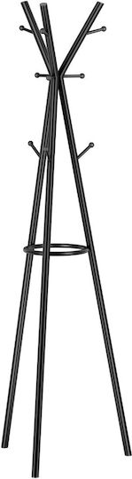 Mark Adler Καλόγερος Μεταλλικός Μαύρος 182cm
