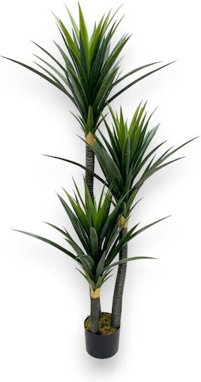Künstlicher Yucca-Baum 155 cm Oranon Kunststofftopf