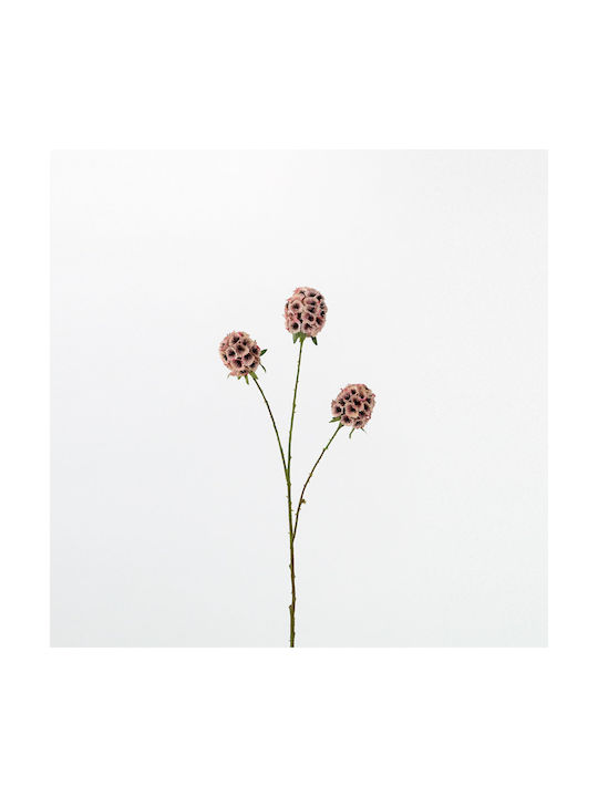 Supergreens Dekoratives Künstliches Zweigstelle Blume Rosa 71 cm 7-1090