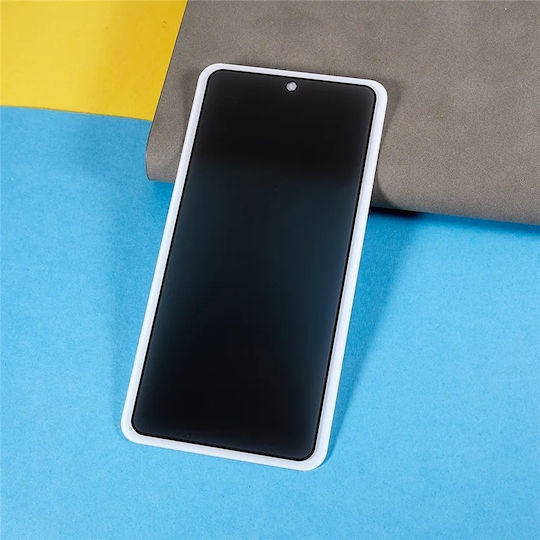 Folie Protectie Telefoane Full Glue Privacy Screen Protector Oppo A6 4G