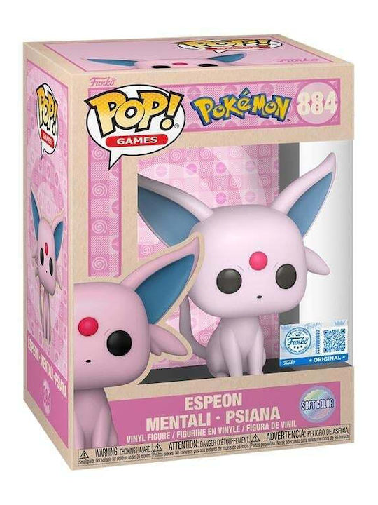 Funko Pop! Spiele: Espeon (Weiche Farbe) Exklusiv