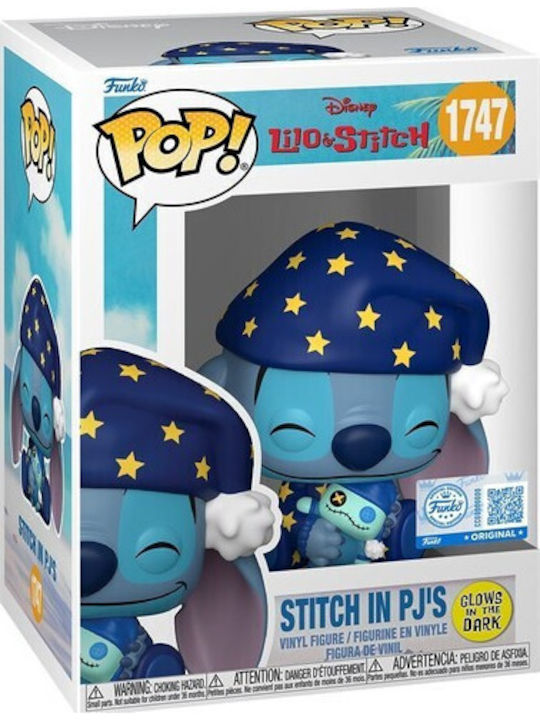 Funko Pop! Animation: Stitch in Starry PJs Glows in the Dark