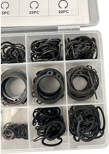 Σετ Εξωτερικές Ασφάλειες Seeger 300τμχ Gebo Tools