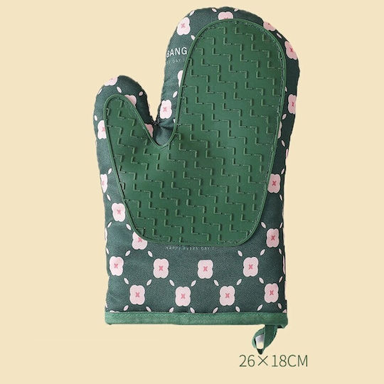 Alista Home Mănușă De Bucătărie Din Țesătură Verde 2 Bucăți Alista Home Mănușă De Bucătărie Din Țesătură Verde 2 Bucăți